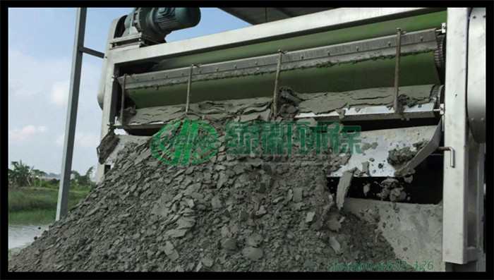 建筑打桩污泥带式污泥脱水机处理视频案例